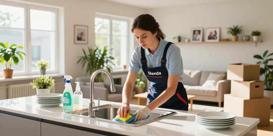 Professional umzugsreinigungen bern service in a tidy apartment during a move-out