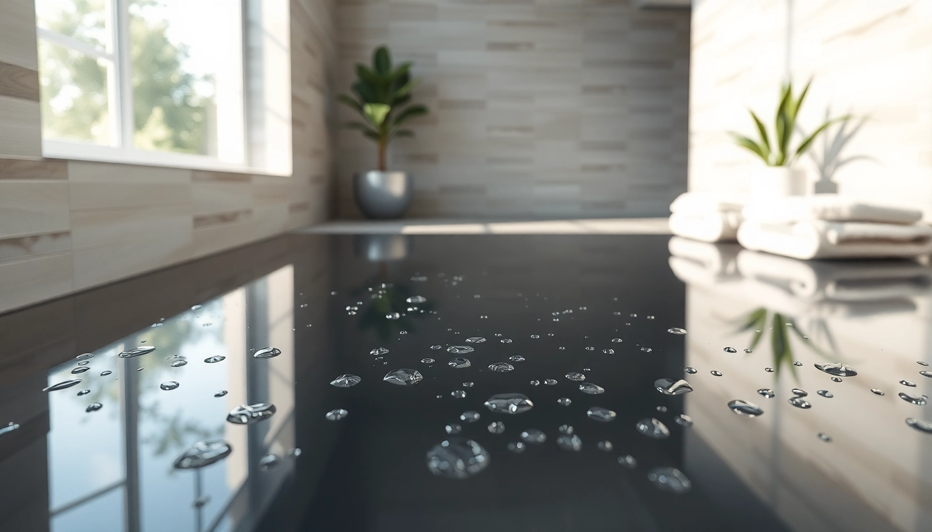 Showcasing an elegant 800 x 800 shower base in a serene bathroom setting with glossy textures.