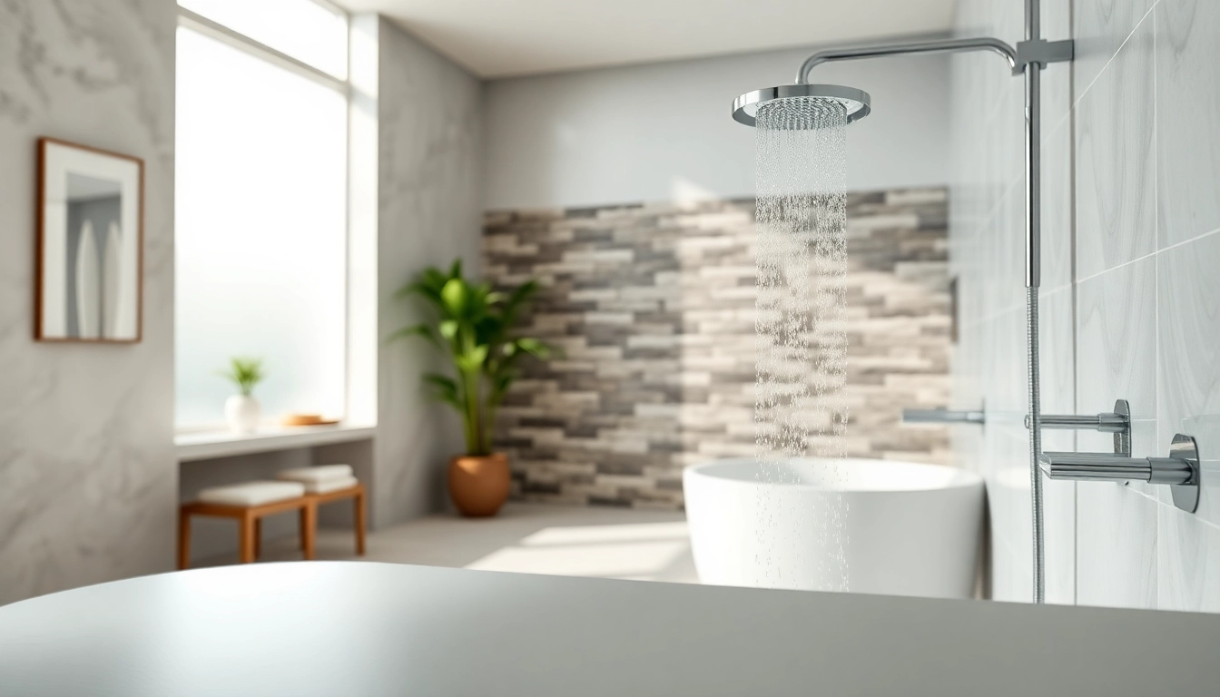Transform your bathroom with elegant showers au showcasing modern design and a tranquil atmosphere.