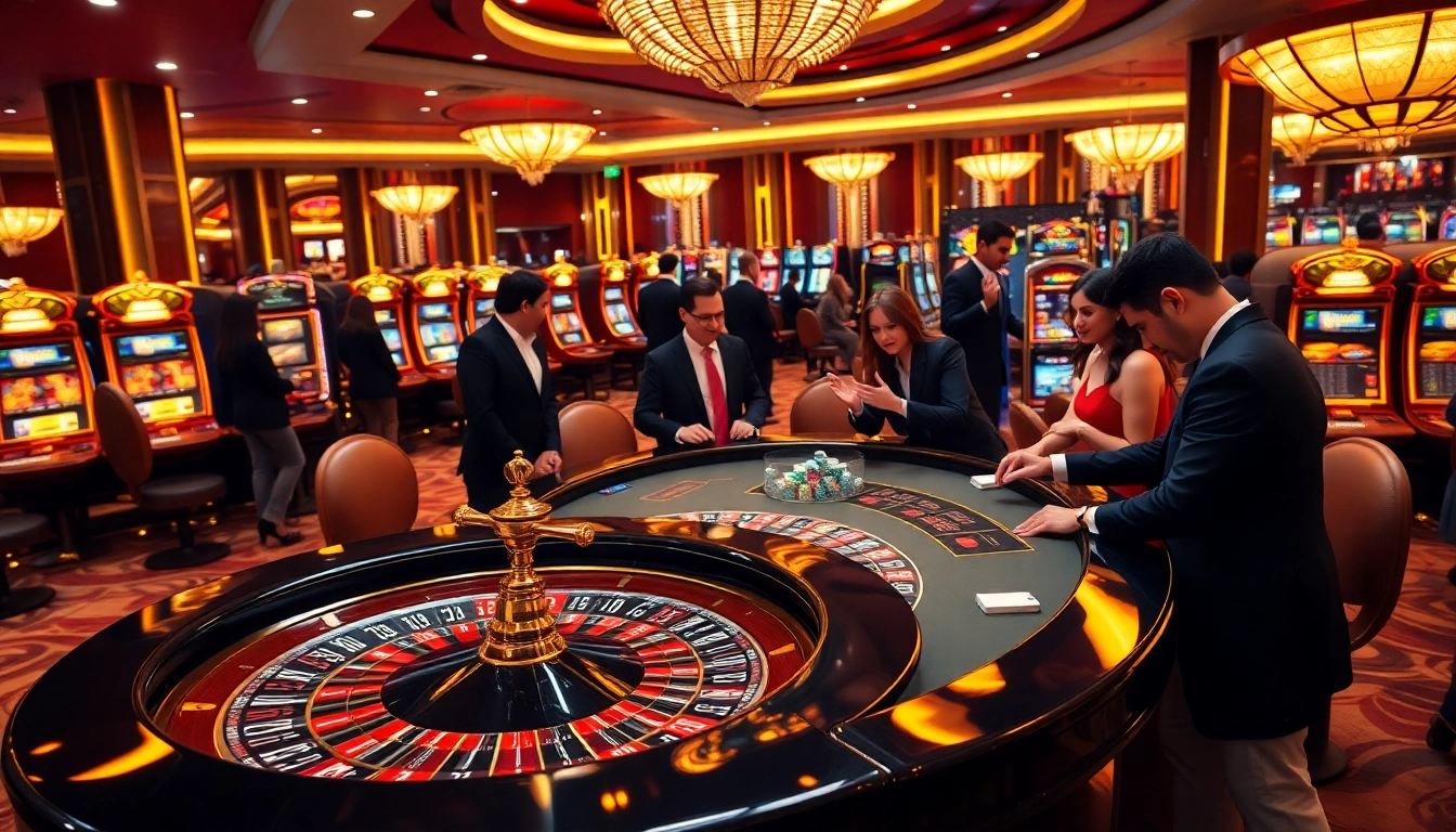 Experience thrilling gaming at GG 88 with a lively casino atmosphere, featuring roulette and poker.