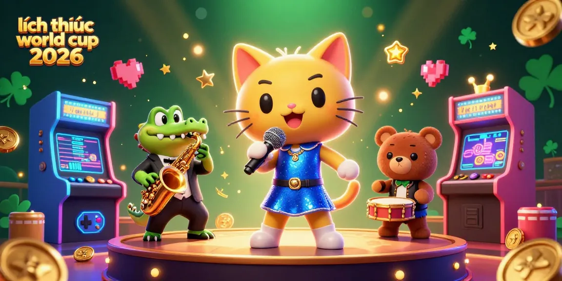 Engage with breathtaking scenes of lịch thi đấu world cup 2026 featuring delightful casino-themed characters.