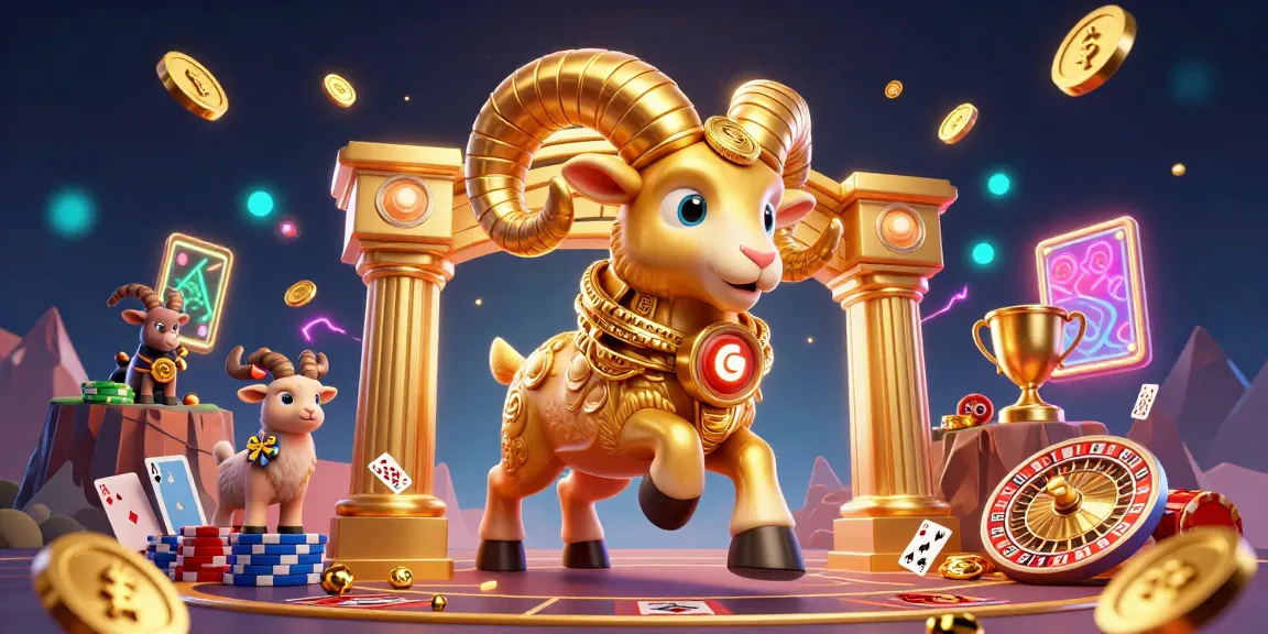 Experience the excitement of online baccarat casino with dynamic elements and 3D cartoon characters in a vibrant scene.